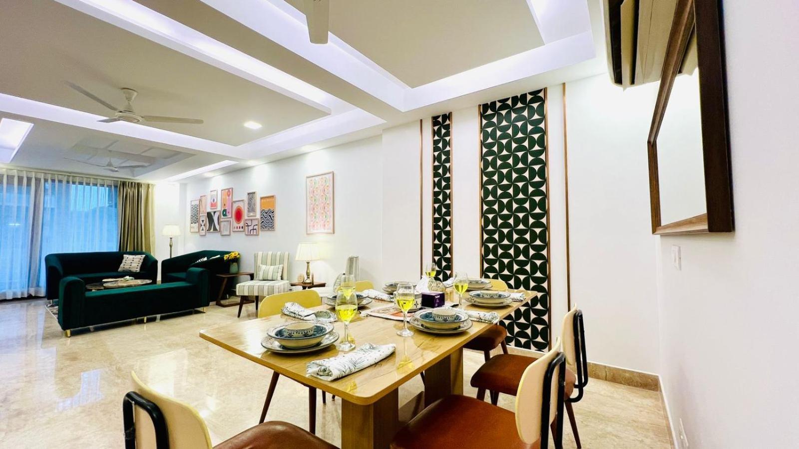 Olive Service Apartments - Green Park Nuova Delhi Esterno foto