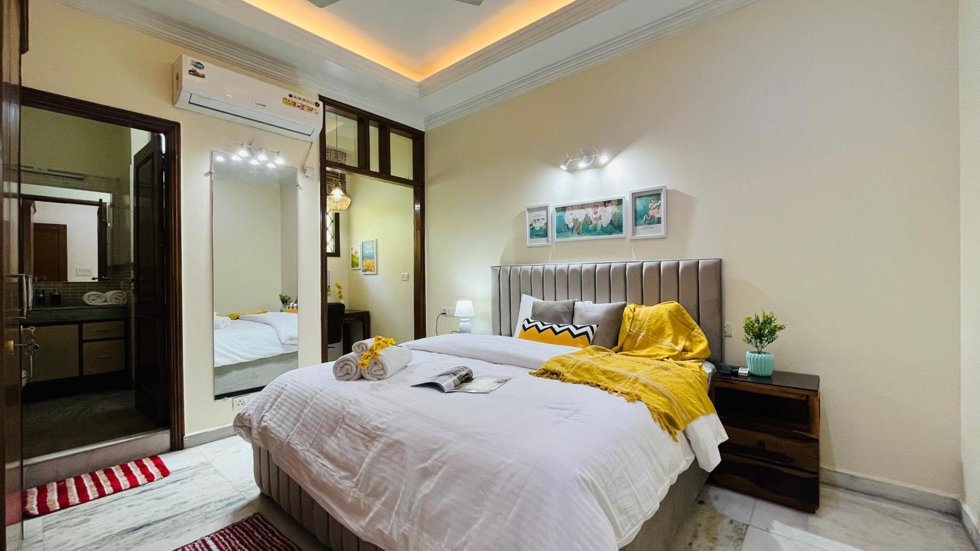Olive Service Apartments - Green Park Nuova Delhi Esterno foto
